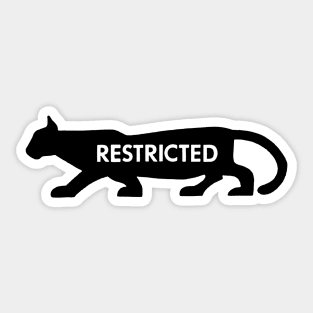 Restricted Sticker